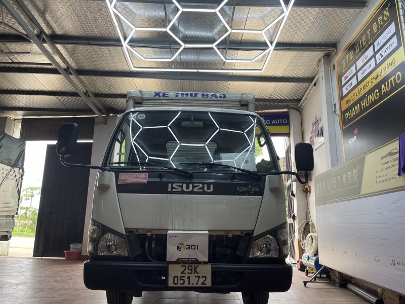 Độ đèn nâng cấp ánh sáng Nâng cấp bi led gầm TITAN 301 cho xe isuzu QKR 