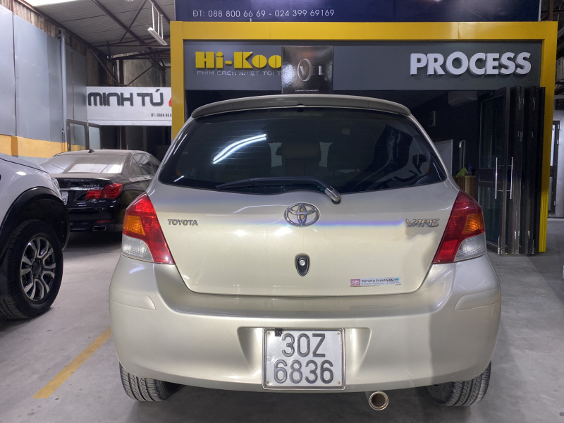 Độ đèn nâng cấp ánh sáng Bi Led Titan Silver cho Toyota Yaris