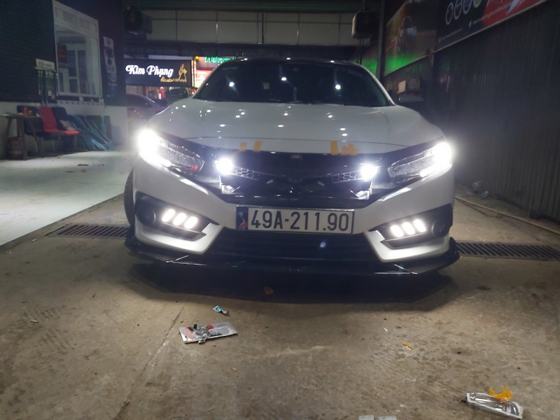 Độ đèn nâng cấp ánh sáng BI LED MINI TRỢ SÁNG X-LIGHT M30 XE HONDA CIVIC