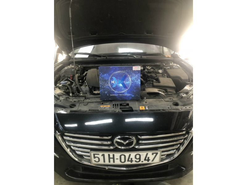 Độ đèn nâng cấp ánh sáng BI LASER X-LIGHT V20L XE MAZDA 3 - SÀI GÒN