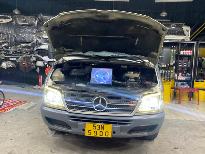 Độ đèn nâng cấp ánh sáng MERCEDES BENZ - BI LED X-LIGHT V20