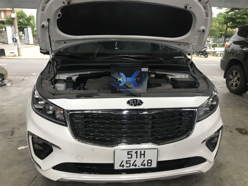 Độ đèn nâng cấp ánh sáng BI GẦM F10 6000K TOYOTA XE SEDONA - 51H45448 THỦ ĐỨC