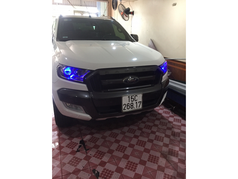 Độ đèn nâng cấp ánh sáng Bi Led X-Light V30 Ultra + Bi laser Tirtim S600 Ford - Hải Phòng 26817