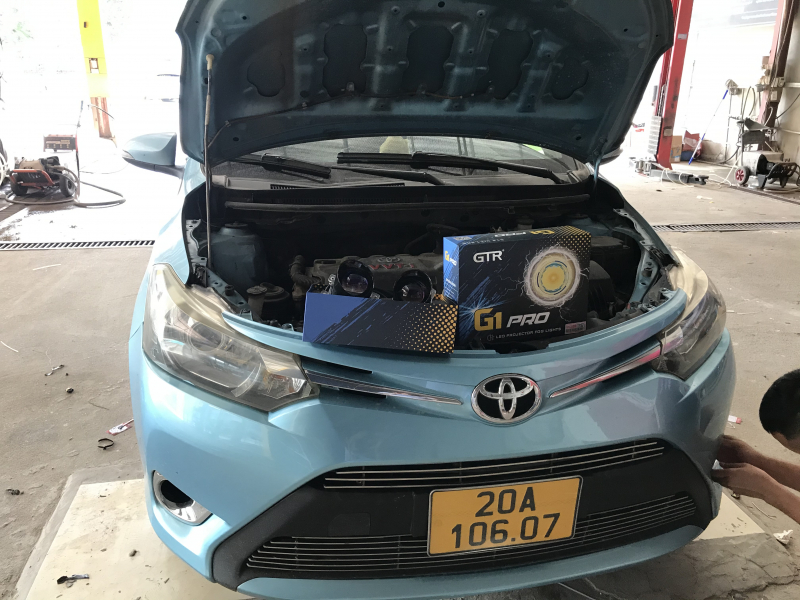 Độ đèn nâng cấp ánh sáng Nâng cấp bi gầm GTR G1 cho Toyota vios