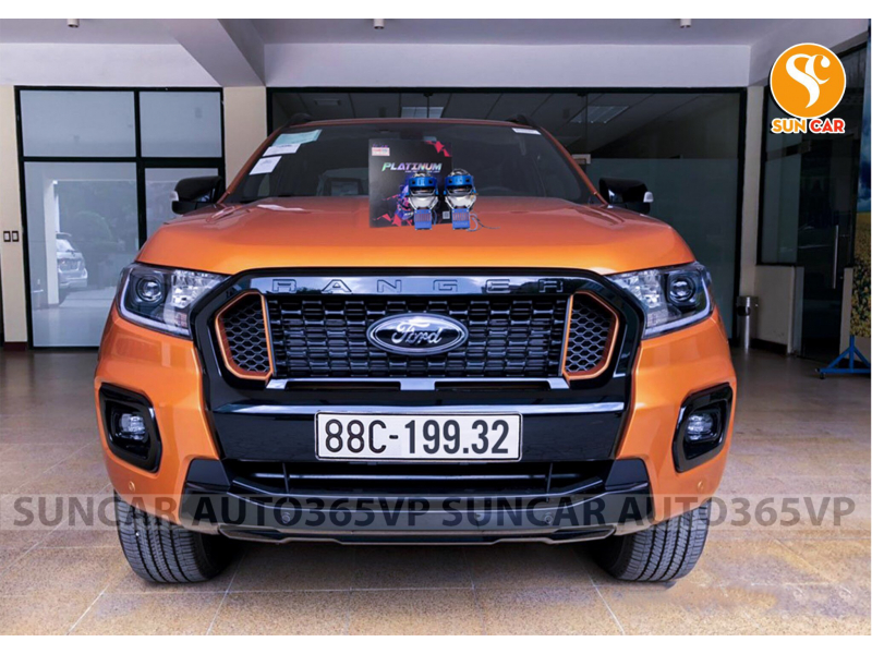 Độ đèn nâng cấp ánh sáng Ford Ranger - Ngày 06/11/2021 lắp  Laser titan Platinum plus 9 nhân