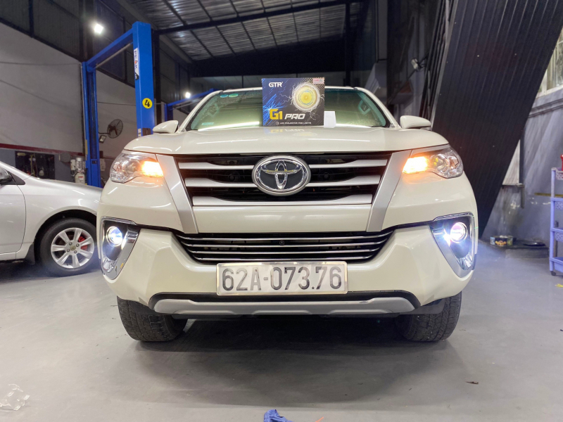 Độ đèn nâng cấp ánh sáng BI GẦM LED GTR G1 PRO XE TOYOTA FORTUNER - LA 07376