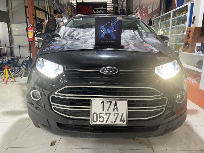 Độ đèn nâng cấp ánh sáng xe Ford Ecosport 10/2/22 - Bi led