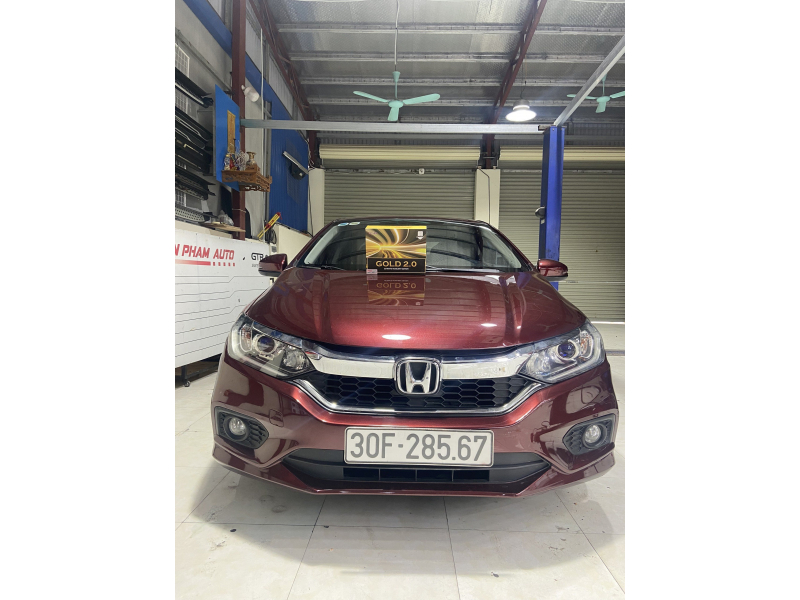 Độ đèn nâng cấp ánh sáng Nâng cấp Bi titan Gold tăng sáng cho xe Honda City