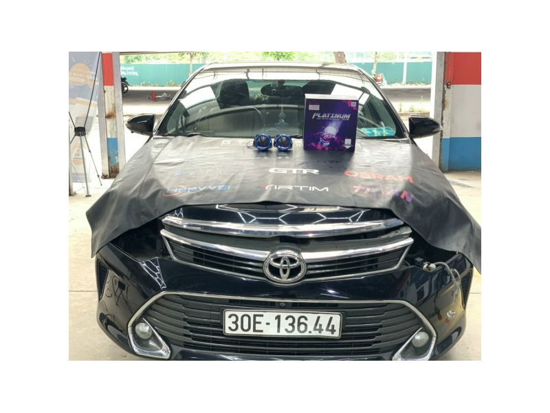 Độ đèn nâng cấp ánh sáng Nâng cấp ánh sáng xe Toyota camry gói Titan platinum Lazer 9+3