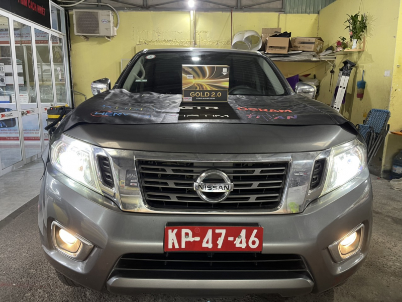 Độ đèn nâng cấp ánh sáng BI LED TITAN GOLD 2.0 XE BÁN TẢI NISSAN NAVARA - BÌNH THUẬN 4746