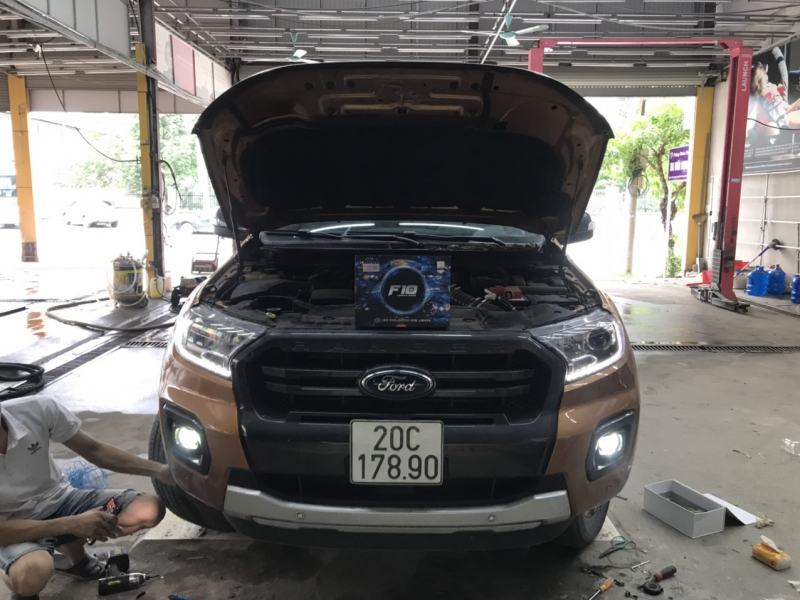 Độ đèn nâng cấp ánh sáng nâng cấp bi gầm xlight f10 cho ford ranger