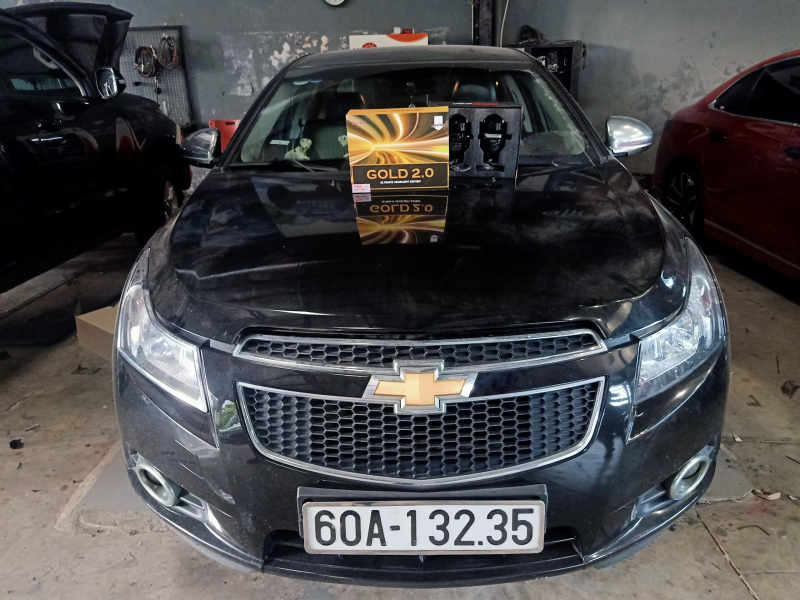 Độ đèn nâng cấp ánh sáng BI LED TITAN GOLD 2.0 XE CHEVROLET CRUZE - BIÊN HÒA 13235 - 11/08/2022