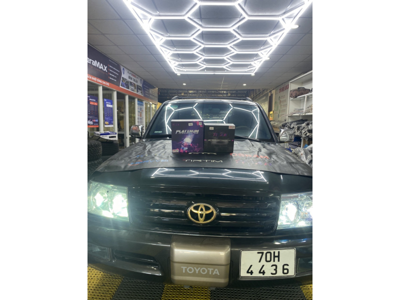 Độ đèn nâng cấp ánh sáng BI LED TITAN BLACK + BI LED TITAN PLATINUM 9+3 NHIỆT MÀU 5000K XE TOYOTA LAND CRUISER - BÌNH THUẬN 4436 - 30/08/2022