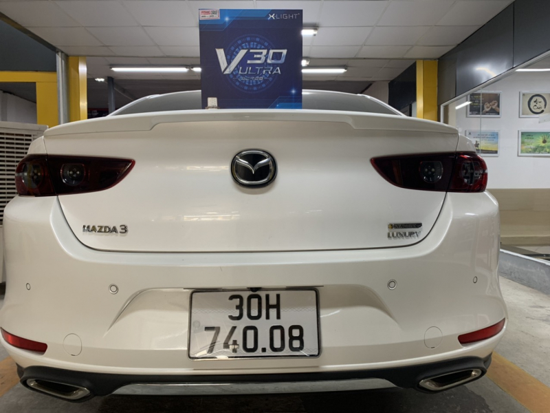 Độ đèn nâng cấp ánh sáng Nâng cấp bi V30 Ultra tăng sáng xe Mazda 3 2022