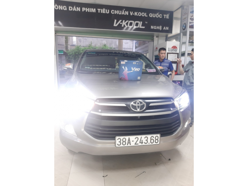 Độ đèn nâng cấp ánh sáng BI LED X-LIGHT V20 NEW NHIỆT MÀU 5000K CHO XE TOYOTA INNOVA 2019 - NGỌC HÀ 24368 - 02/10/2022