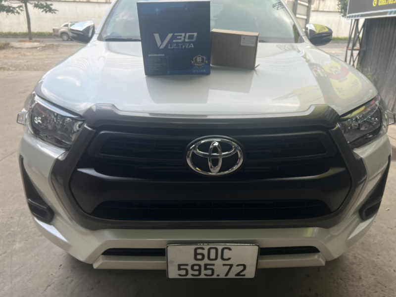 Độ đèn nâng cấp ánh sáng BI LED X-LIGHT V30 ULTRA 2022 GREY - 5000K (NEW VERSION) CHO XE TOYOTA HILUX - BIÊN HÒA 59572 - 18/10/2022