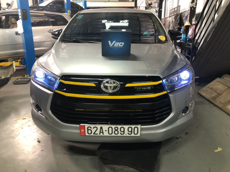 Độ đèn nâng cấp ánh sáng BI LED X-LIGHT V20 NEW NHIỆT MÀU 5000K CHO XE TOYOTA INNOVA - LONG AN 08990 - 13/10/2022