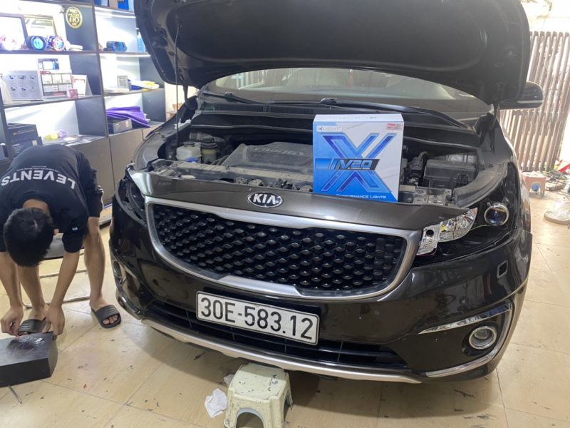 Độ đèn nâng cấp ánh sáng V20 New 2023 cho xe Kia sedona 30E58312