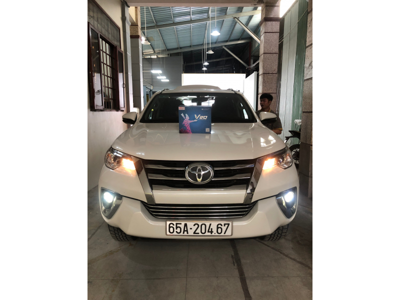 Độ đèn nâng cấp ánh sáng BI LED X-LIGHT V20 NEW NHIỆT MÀU 5000K CHO XE TOYOTA FORTUNER 2018 - CẦN THƠ 20467 - 19/10/2022