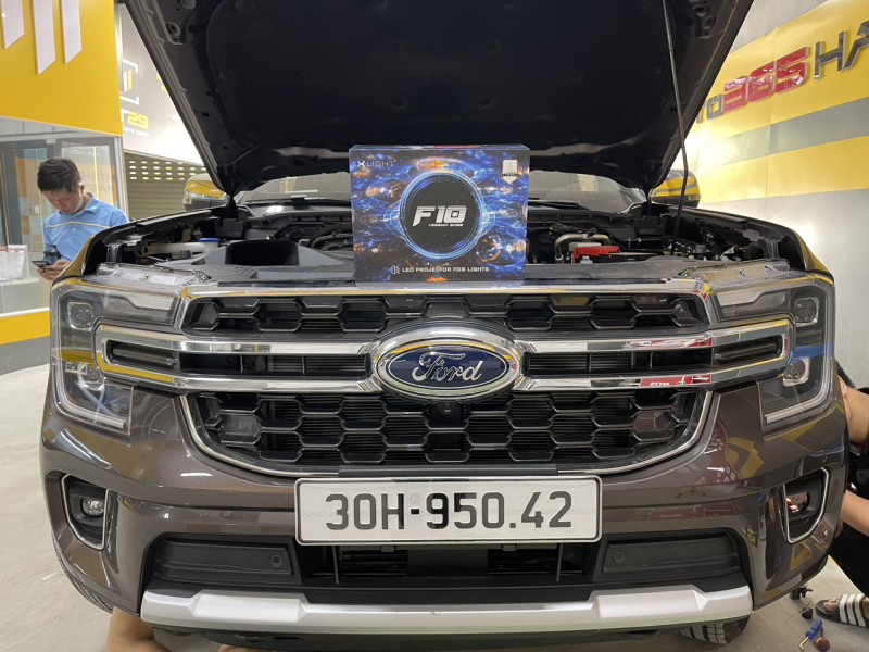 Độ đèn nâng cấp ánh sáng Nâng cấp bi gầm Xlight F10 tăng sáng Ford Everest 30H 95042