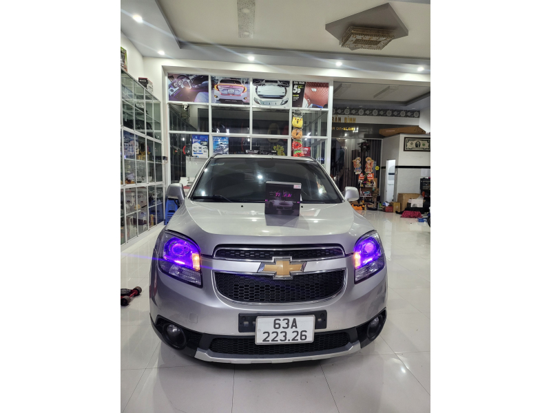 Độ đèn nâng cấp ánh sáng BI LED TITAN BLACK CHO XE CHEVROLET ORLANDO - TRẦN BÌNH 22326 - 05/11/2022