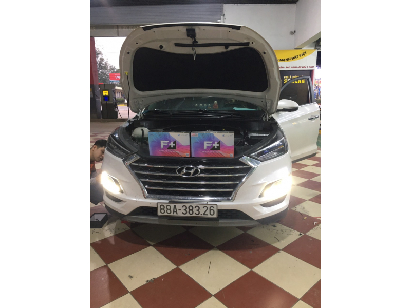 Độ đèn nâng cấp ánh sáng Nâng cấp ánh sáng bi pha GTR xe hyundai Tucson