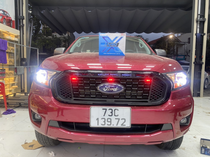 Độ đèn nâng cấp ánh sáng BI LED X-LIGHT V20 2023 CHO XE FORD RANGER - QUẢNG BÌNH CN2 13972 - 16/01/2023