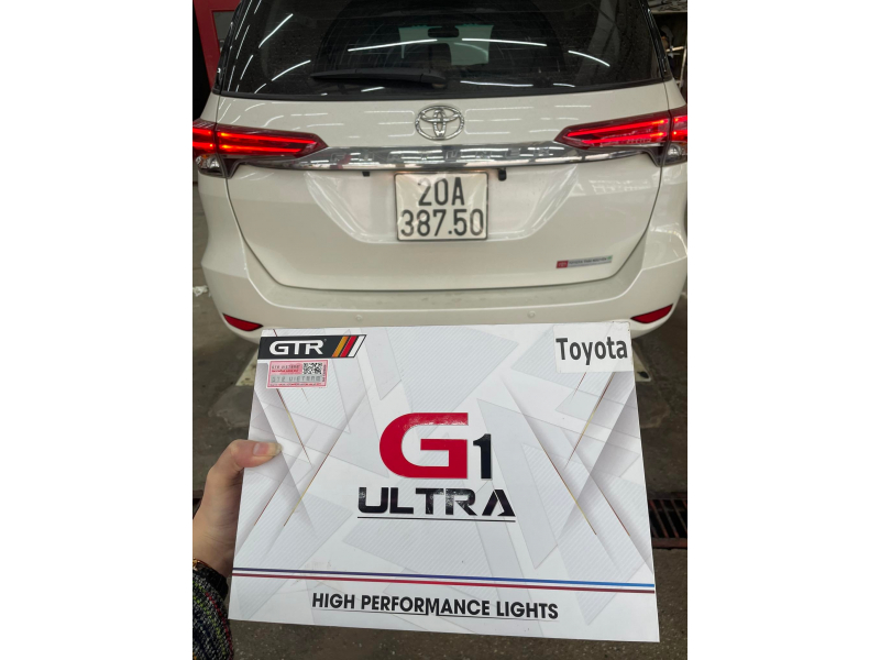 Độ đèn nâng cấp ánh sáng Nâng cấp BI GẦM LED GTR G1 ULTRA cho Toyota Fortune