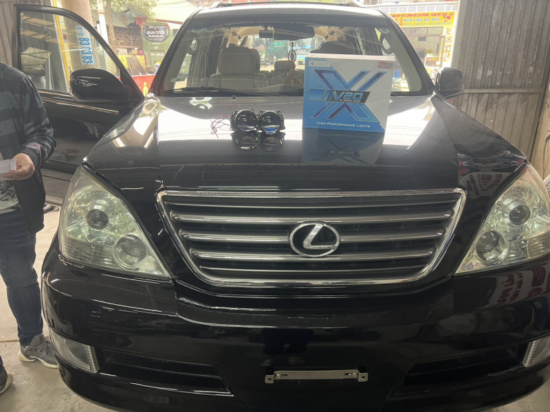 Độ đèn nâng cấp ánh sáng V20new cho lexus