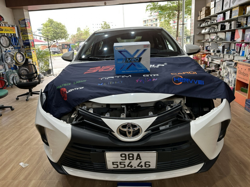 Độ đèn nâng cấp ánh sáng Nâng cấp ánh sáng xe toyota Vios 1 cặp Xlight V20 2023