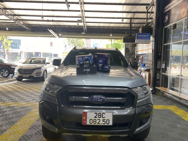 Độ đèn nâng cấp ánh sáng Nâng cắp tăng sáng bi gầm,bi pha cho Ford ranger Wildtrak