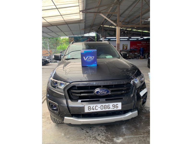 Độ đèn nâng cấp ánh sáng BI LED X-LIGHT V30 ULTRA 2022 NHIỆT MÀU 5000K CHO FORD RANGER - AUTO365 TRÀ VINH 08696 - 22/04/2023