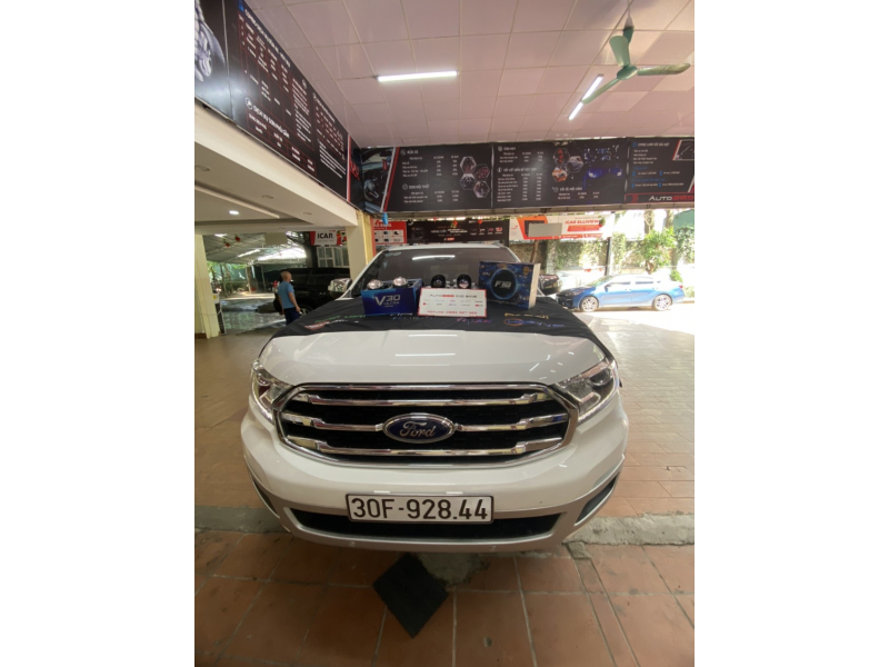 Độ đèn nâng cấp ánh sáng Nâng cấp bi pha, bi gầm tăng sáng cho Ford Everest