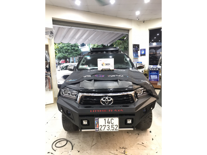 Độ đèn nâng cấp ánh sáng Nâng cấp ánh sáng cho xe Hilux