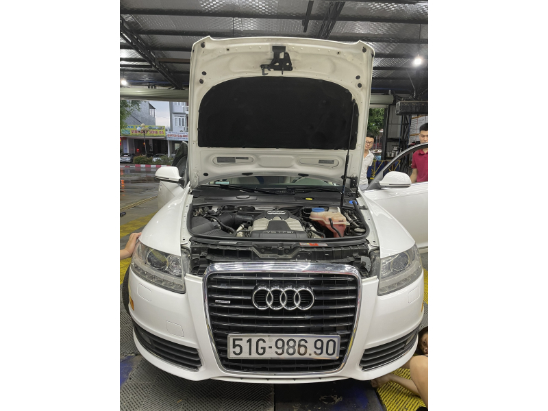 Độ đèn nâng cấp ánh sáng Nâng cấp tăng sáng bi pha cho Audi A6