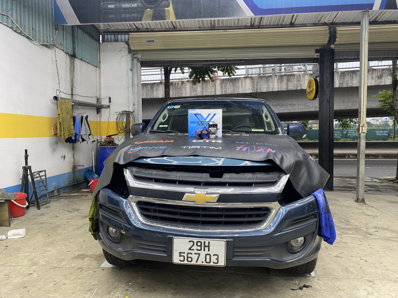 Độ đèn nâng cấp ánh sáng Nâng cấp ánh sáng bi Led V20 2023 cho Chevrolet Colorado 