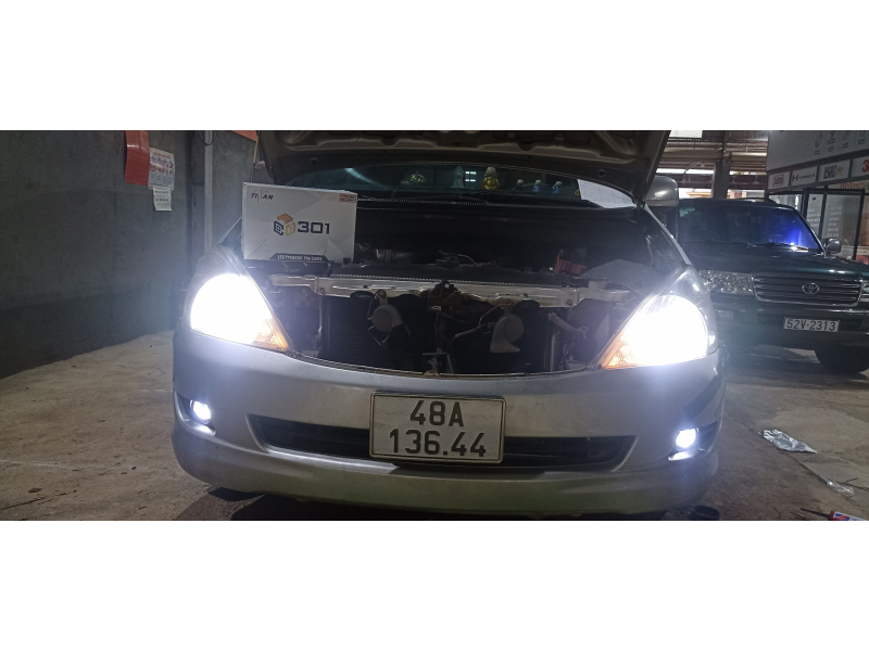 Độ đèn nâng cấp ánh sáng BI GẦM TITAN 301 - 3 NHIỆT MÀU CHO XE TOYOTA INNOVA -AUTO365 ĐĂK NÔNG 16/07/2023