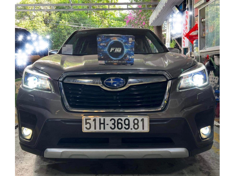 Độ đèn nâng cấp ánh sáng BI GẦM LED X-LIGHT F10 2022 - CÓ MẮT QUỶ CHO XE MITSUBISHI CHO XE OUTLANDER - TRUONG THANH AUTO 36981 - 02/07/2023