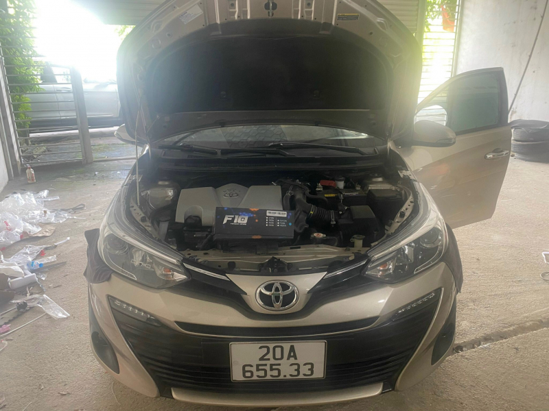 Độ đèn nâng cấp ánh sáng Toyota Vios 2019