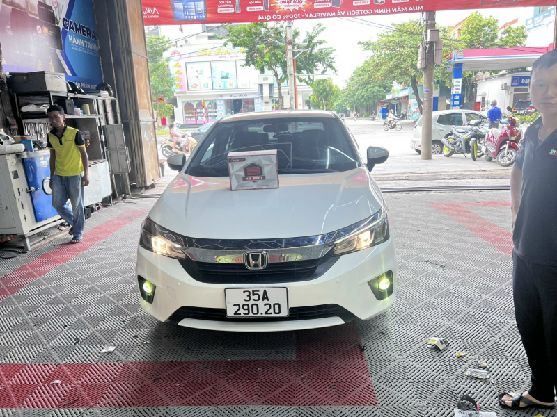 Độ đèn nâng cấp ánh sáng Nâng cấp bi gầm cho xe honda city