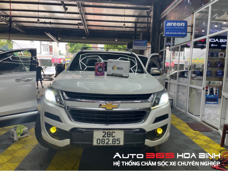 Độ đèn nâng cấp ánh sáng Nâng cắp tăng sáng cho Chevrolet Colorado