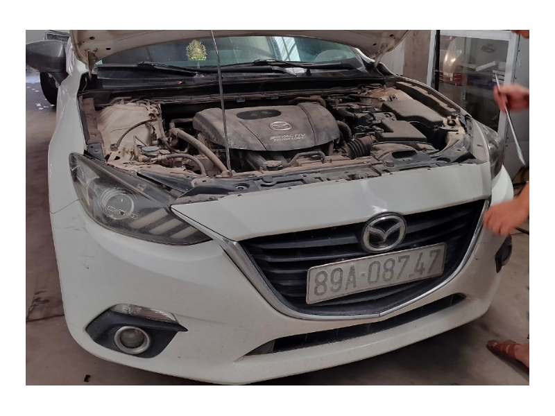 Độ đèn nâng cấp ánh sáng V20-2023 cho Mazda 3