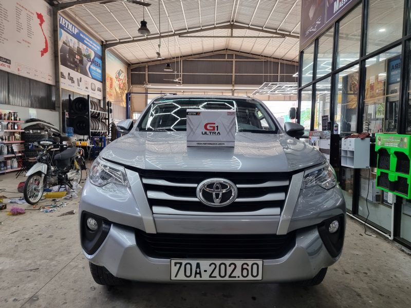 Độ đèn nâng cấp ánh sáng NÂNG CẤP BI GẦM CHO FORTUNER 