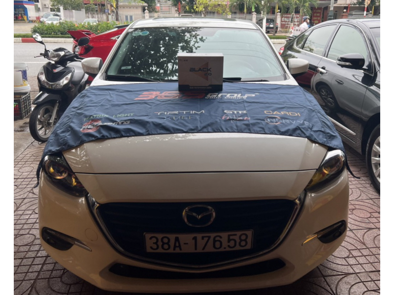 Độ đèn nâng cấp ánh sáng Mazda3 