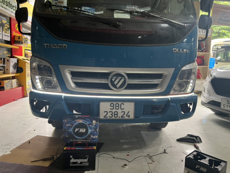 Độ đèn nâng cấp ánh sáng Nâng cấp bi gầm xe Thaco