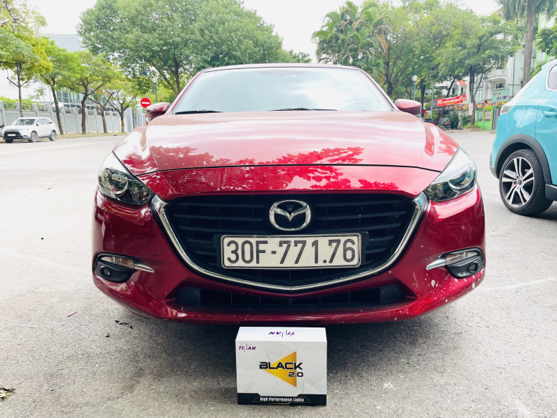 Độ đèn nâng cấp ánh sáng Mazda 3