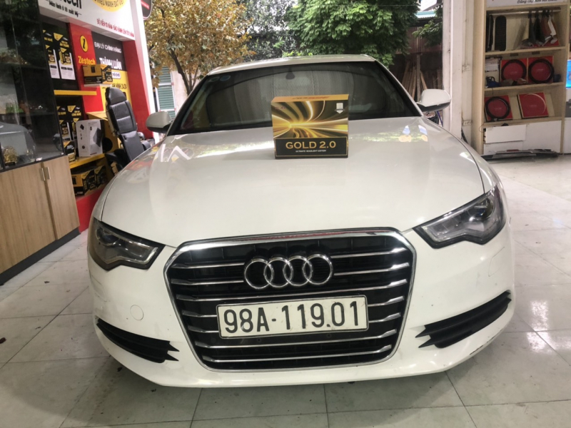 Độ đèn nâng cấp ánh sáng Nâng cấp bi pha xe Audi