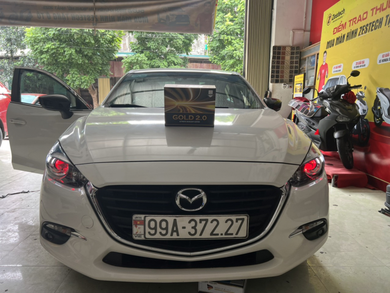 Độ đèn nâng cấp ánh sáng Nâng cấp bi pha xe Mazda