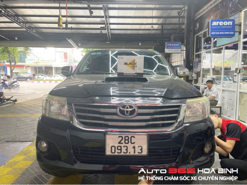 Độ đèn nâng cấp ánh sáng Nâng cấp tăng sáng cho Toyota Hilux