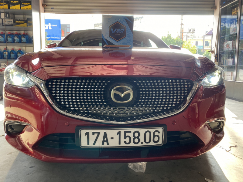 Độ đèn nâng cấp ánh sáng Nâng cấp bi Led cho xe Mazda 6